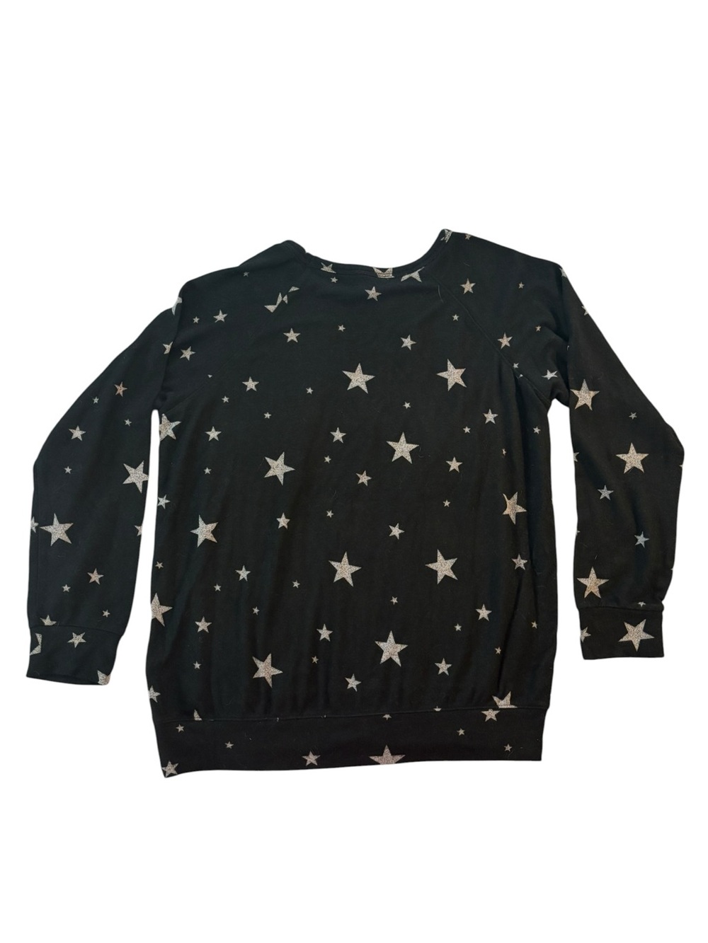 Buffalo David Bitton Black Sweatshirt with Silver Star